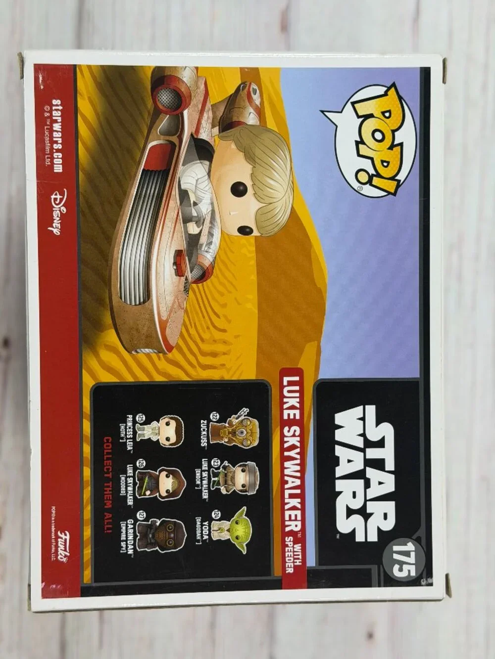Funko Pop! Star Wars Luke Skywalker with Speeder #175 Smuggler’s Bounty Exclusiv - Picture 3 of 7